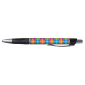 Stylo de coutume de plaid d'arc-en-ciel (Bas)