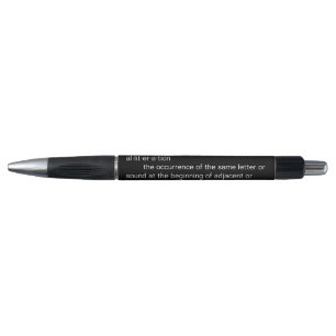 Stylo de définition d'allitération