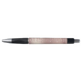Stylo de Parties scintillant rose Gold Blush avec  (Devant)