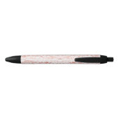 Stylo de pêche en dentelle blanche Faux avec fleur (Dos)