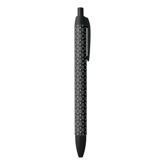 Stylo de plaisir circulaire noir (Bas (Vertical))
