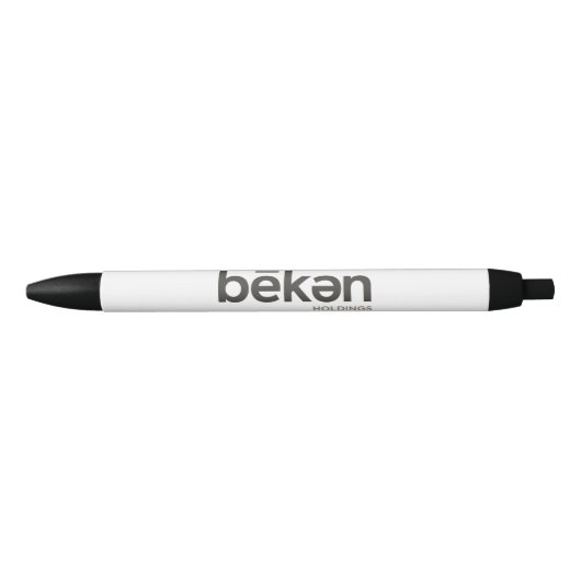 Stylo de serrage noir Beken Holdings (Devant)