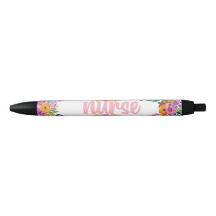 Stylo de soins infirmiers floraux