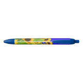 Stylo de tournesol ukrainien Drapeau couleur souti (Dos)