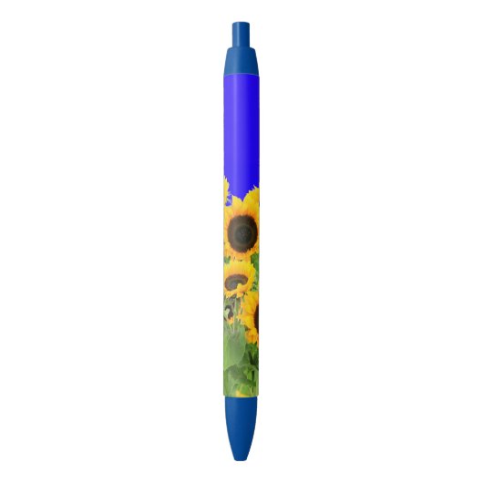 Stylo de tournesol ukrainien Drapeau couleur souti (devant Vertical)
