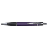Stylo Deep Purple avec de l'argent barre | (Dos)