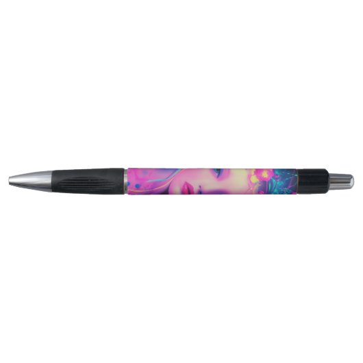 Stylo Déesse néon extraterrestre (Devant)
