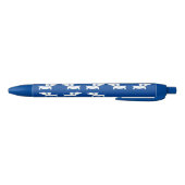 Stylo d'encre bleu Dachshund pour les amateurs de  (Bas)