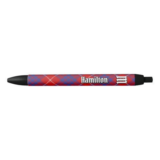 Stylo d'encre Clan Hamilton Red Tartan (Devant)