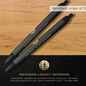Stylo d'encre classique pour logo or