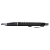 Stylo d'encre de nom de logo noir personnalisé (Bas)