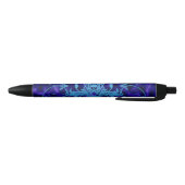 Stylo d'encre noir Porte bleue (Bas)