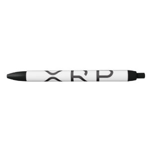Stylo d'encre noir XRP pour logo complet