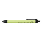 Stylo d'encre noire monogramme (Haut)