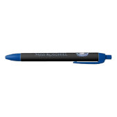 Stylo d'encre personnalisé Miss America Blue Crown (Bas)