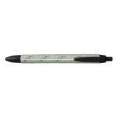 Stylo d'encre pour orchidées violettes délicates (Dos)