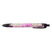 Stylo d'encre rose et crème (Bas)
