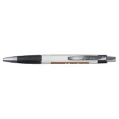 Stylo Design minimaliste professionnel moderne | Marron (Dos)