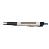 Stylo Design minimaliste professionnel moderne | Marron (Bas)
