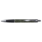 Stylo Design Série Léopard Sarcelle et Or 1 (Dos)