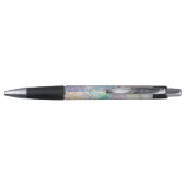 Stylo dessin abstrait de carte blanche d'aquarelle (Dos)