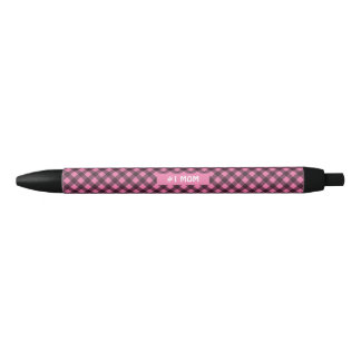 Stylo d'Halloween rose et noir