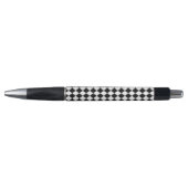 Stylo Diamant Noir et Blanc Motif Argyle (Devant)