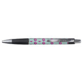 Stylo Donut rose - sprinkles colorés 1 (Dos)
