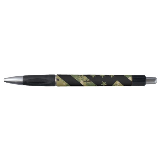 Stylo Drapeau américain du Camouflage numérique militair (Devant)