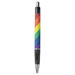 Stylo Drapeau arc-en-ciel gay pride