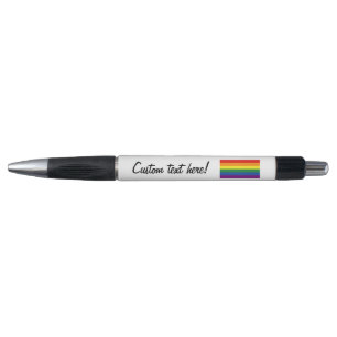 Stylo Drapeau d'arc-en-ciel de gay pride