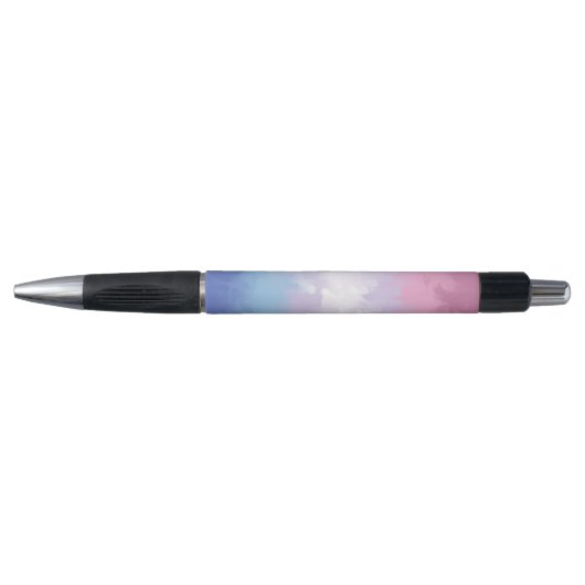 Stylo Drapeau de fierté bigenre abstrait fluffy pastel b (Devant)