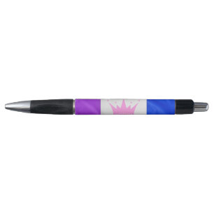 Stylo Drapeau de fierté de la culture drag de SlipperyJo