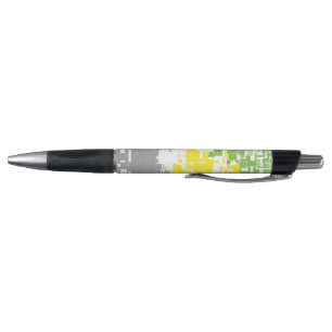 Stylo Drapeau de fierté lithromantique abstrait funky gé