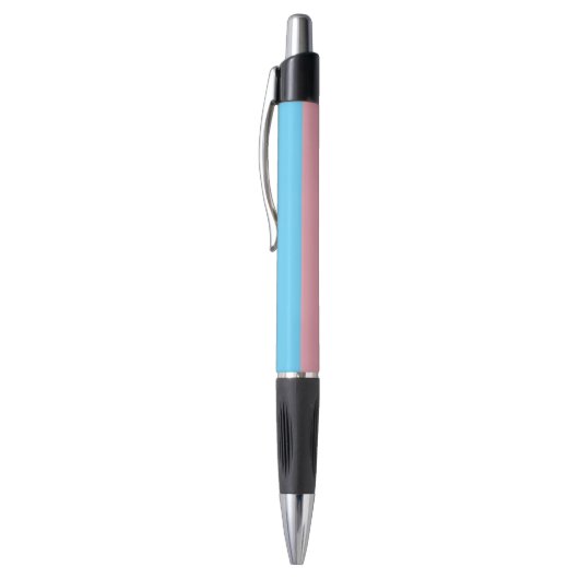Stylo Drapeau de fierté transgenre (Haut (Vertical))