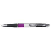 Stylo Drapeau de la fierté asexuelle (Dos)