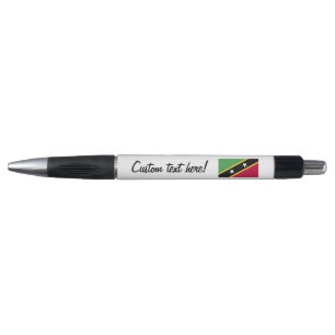 Stylo Drapeau de Saint-Kitts-et-Nevis