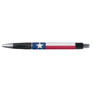 Stylo Drapeau d'état du Texas - couleur authentique de
