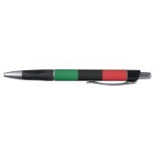 Stylo Drapeau rouge, noir et vert (Bas)