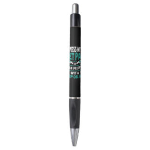 Stylo Drôle je suis payé pour poignarder des gens avec d