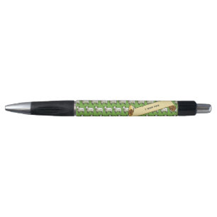 Stylo Drôle Mouton J'aime Ewe Retro Pixel Motif d'art