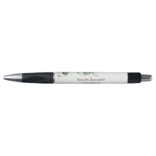 Stylo Écriture élégante minimaliste Eucalyptus moderne
