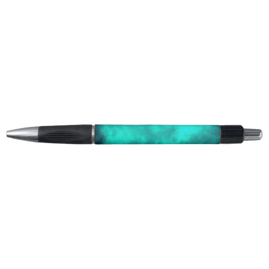 Stylo Effet nuage tempête élégant en vert (Devant)