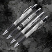 Stylo Élégant 25e anniversaire de Mariage d'argent