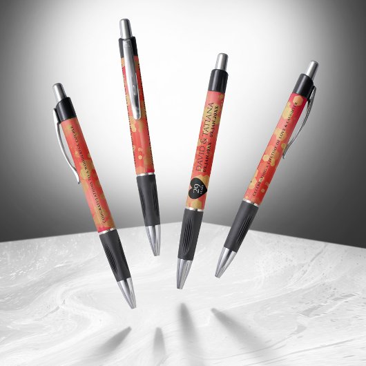 Stylo Élégant 29e anniversaire du Mariage Garnet