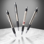 Stylo Élégant 37e anniversaire du Mariage Alabaster