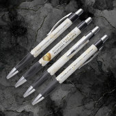 Stylo Élégant 3ème anniversaire de Mariage en cuir