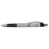 Stylo élégant monogrammé abeille à miel (Haut)