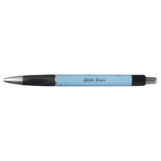 Stylo élégant monogrammé abeille à miel