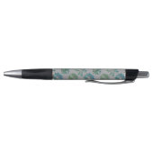Stylo Elegant Ornate Blue Green Pattern Monogram (Bas)